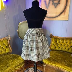 Vintage 90s/Y2K Necessary Objects Plaid School Girl Skirt